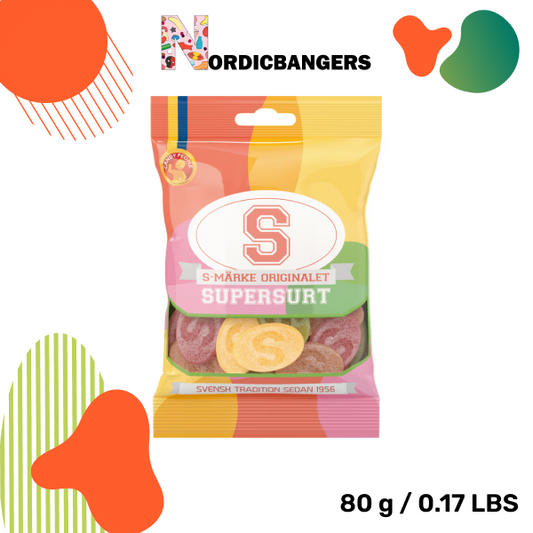 Swedish Candy - S-mark Super Sour