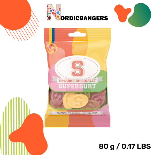 Swedish Candy - S-mark Super Sour