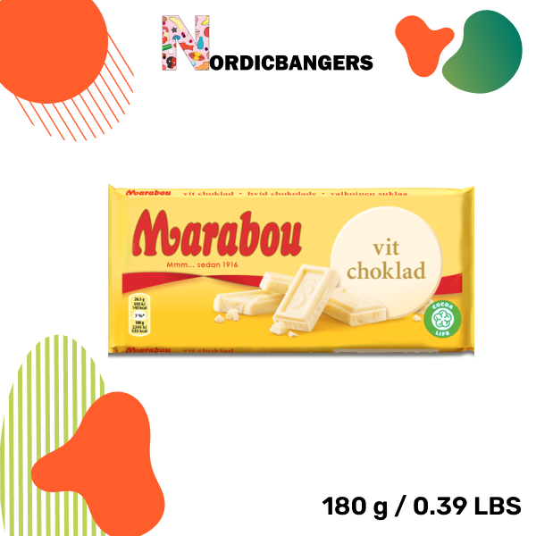 Swedish Candy - Marabou White Chocolate