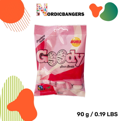 Swedish Candy - Bubs Strawberry/Vanilla Goodie